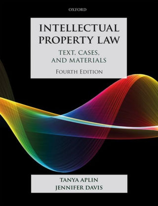 Cover image for 9780198842873 - Intellectual Property Law