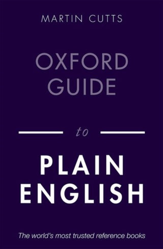Cover image for 9780198844617 - Oxford Guide to Plain English