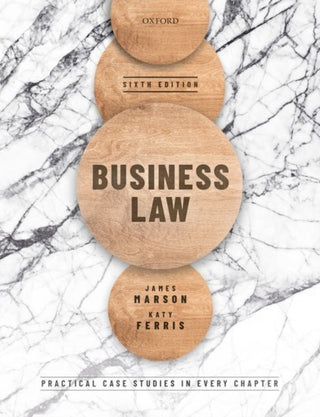 Cover image for 9780198849957 - Business Law