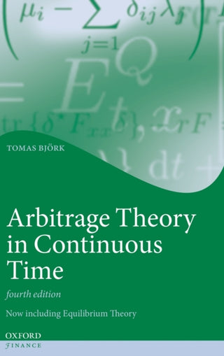 Supplemental image for 9780198851615 - Arbitrage Theory in Continuous Time