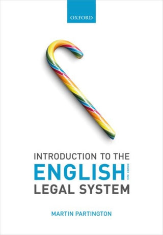 Cover image for 9780198852926 - Introduction to the English Legal System