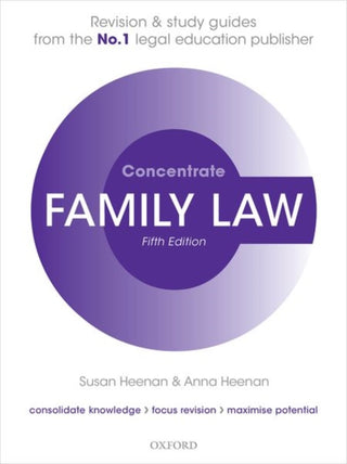 Cover image for 9780198854968 - Family Law Concentrate