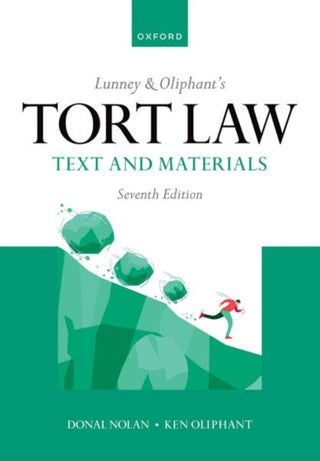 Cover image for 9780198865117 - Lunney & Oliphant's Tort Law