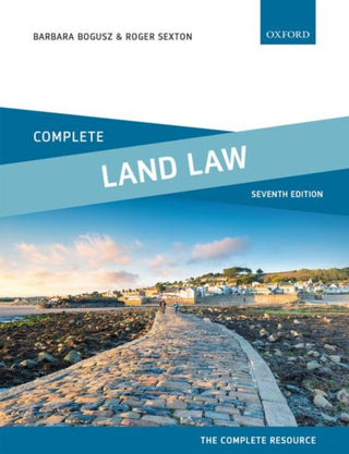 Cover image for 9780198869009 - Complete Land Law