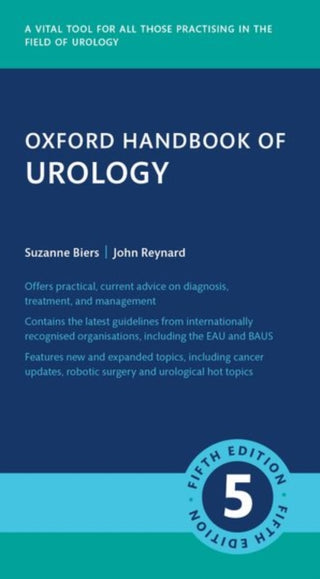 Cover image for 9780198878582 - Oxford Handbook of Urology