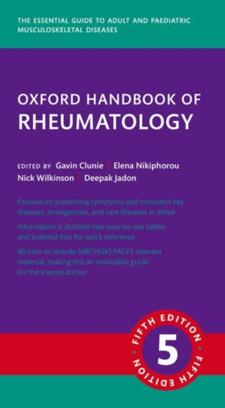 Cover image for 9780198885153 - Oxford Handbook of Rheumatology