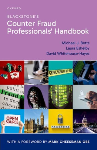 Cover image for 9780198893028 - Blackstone's Counter Fraud Professionals' Handbook