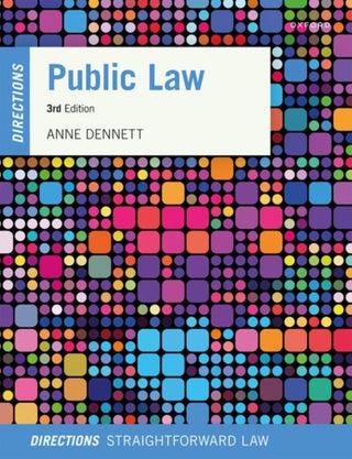 Cover image for 9780198903420 - Public Law Directions