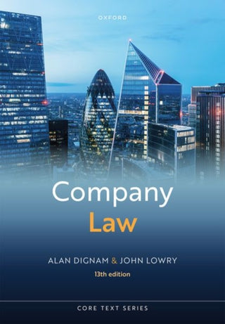 Cover image for 9780198903840 - Company Law