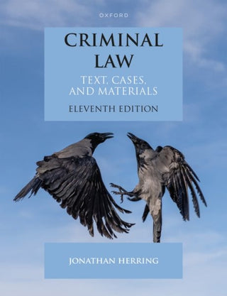 Cover image for 9780198904656 - Criminal Law