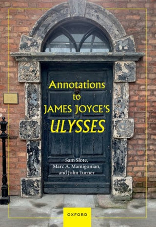 Supplemental image for 9780198912750 - Annotations to James Joyce's Ulysses