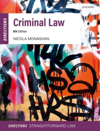 Cover image for 9780198931843 - Criminal Law Directions