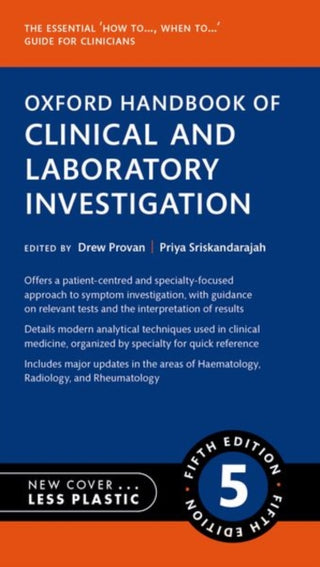Cover image for 9780198936862 - Oxford Handbook of Clinical and Laboratory Investigation