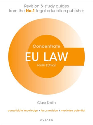 Cover image for 9780198949787 - EU Law Concentrate