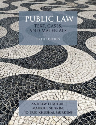 Cover image for 9780198983880 - Public Law