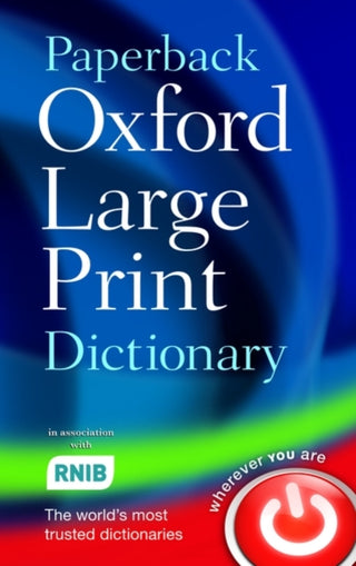 Cover image for 9780199216307 - Paperback Oxford Large Print Dictionary