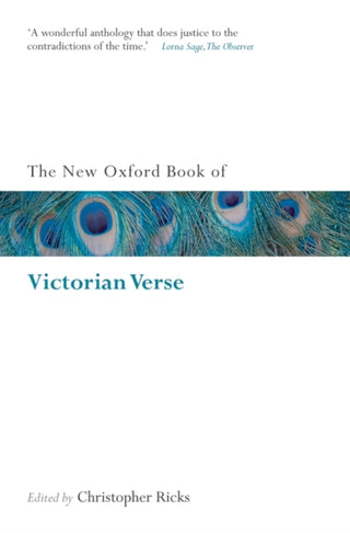 Supplemental image for 9780199556311 - The New Oxford Book of Victorian Verse