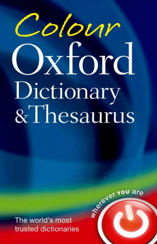 Supplemental image for 9780199607938 - Colour Oxford Dictionary & Thesaurus