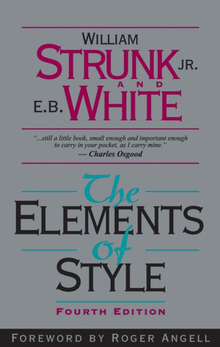 Cover image for 9780205309023 - Elements of Style, The