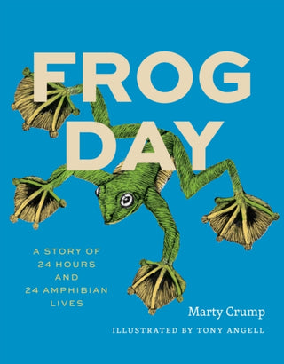 Cover image for 9780226830209 - Frog Day – A Story of 24 Hours and 24 Amphibian Lives