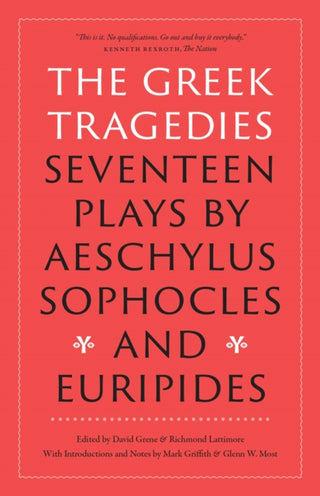 Cover image for 9780226844695 - The Greek Tragedies