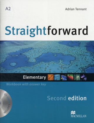 Cover image for 9780230423060 - Straightforward 2nd Edition Elementary Level Workbook with key & CD