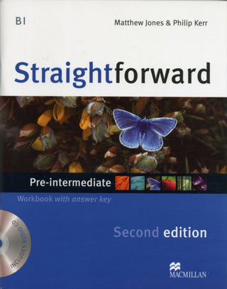 Cover image for 9780230423169 - Straightforward 2nd Edition Pre-Intermediate Level Workbook with key & CD Pack