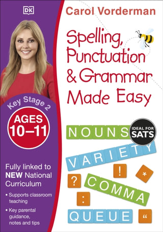 Cover image for 9780241182734 - Spelling, Punctuation & Grammar Made Easy, Ages 10-11 (Key Stage 2)