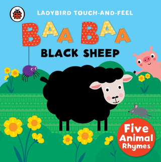 Cover image for 9780241189696 - Baa, Baa, Black Sheep: Ladybird Touch and Feel Rhymes