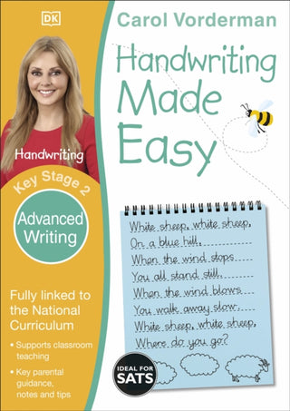 Cover image for 9780241225387 - Handwriting Made Easy: Advanced Writing, Ages 7-11 (Key Stage 2)