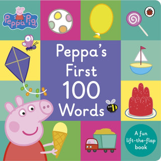 Cover image for 9780241251683 - Peppa Pig: Peppa's First 100 Words