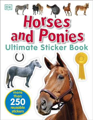 Supplemental image for 9780241282946 - Horses and Ponies Ultimate Sticker Book
