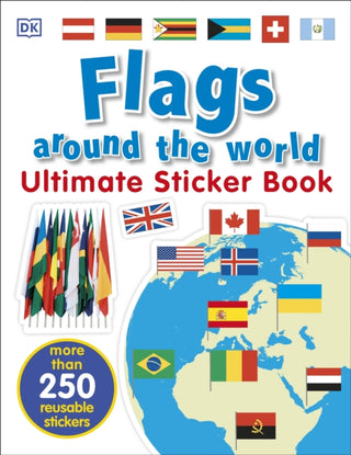 Cover image for 9780241283769 - Flags Around the World Ultimate Sticker Book