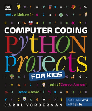 Cover image for 9780241286869 - Computer Coding Python Projects for Kids