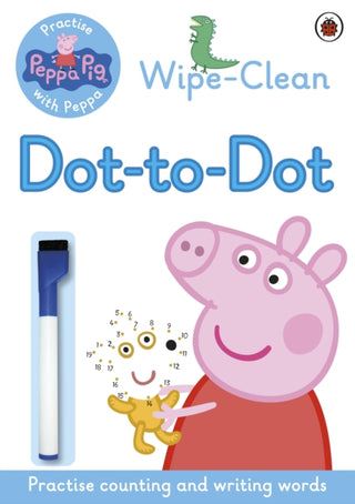 Cover image for 9780241294659 - Peppa Pig: Practise with Peppa: Wipe-clean Dot-to-Dot