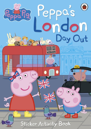 Cover image for 9780241299494 - Peppa Pig: Peppa's London Day Out Sticker Activity Book