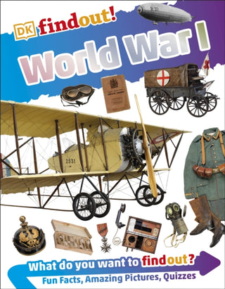 Cover image for 9780241318676 - DKfindout! World War I