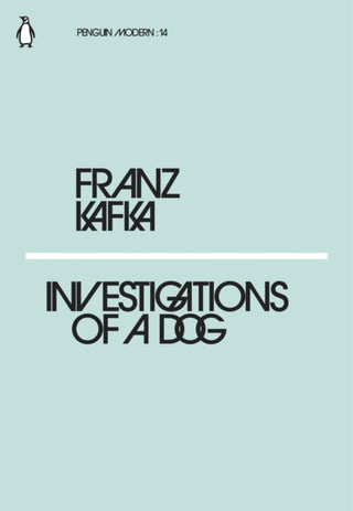 Cover image for 9780241339305 - Investigations of a Dog