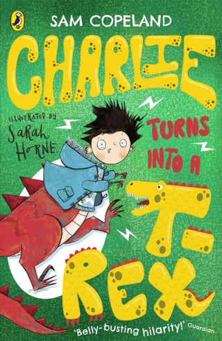 Cover image for 9780241346228 - Charlie Turns Into a T-Rex