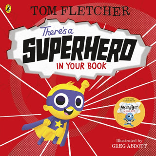 Cover image for 9780241357422 - There's a Superhero in Your Book