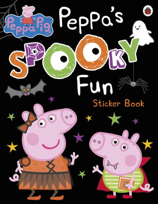Cover image for 9780241373422 - Peppa Pig: Peppa's Spooky Fun Sticker Book