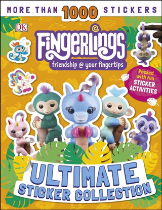 Supplemental image for 9780241377963 - Fingerlings Ultimate Sticker Collection