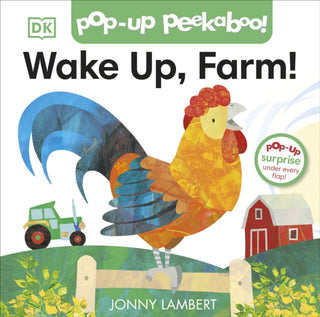 Cover image for 9780241388402 - Jonny Lambert's Wake Up, Farm! (Pop-Up Peekaboo)