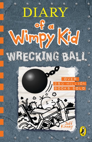 Cover image for 9780241396926 - Diary of a Wimpy Kid: Wrecking Ball (Book 14)