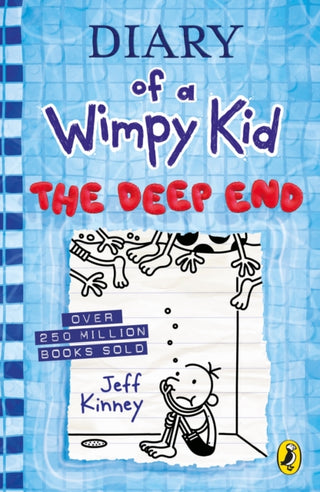 Cover image for 9780241396957 - Diary of a Wimpy Kid: The Deep End (Book 15)