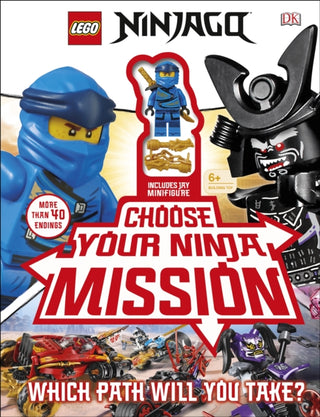 Cover image for 9780241401279 - LEGO NINJAGO Choose Your Ninja Mission