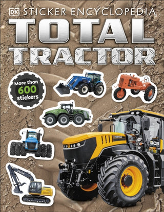 Cover image for 9780241405475 - Total Tractor Sticker Encyclopedia