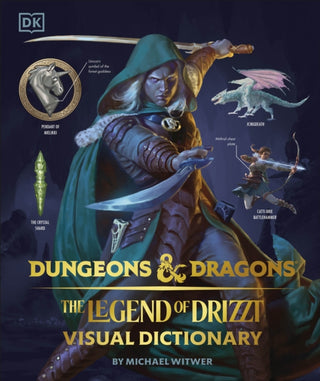 Cover image for 9780241409411 - Dungeons & Dragons The Legend of Drizzt Visual Dictionary
