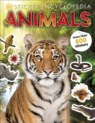 Cover image for 9780241412145 - Sticker Encyclopedia Animals