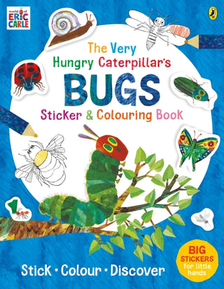 Cover image for 9780241432310 - The Very Hungry Caterpillar's Bugs Sticker and Colouring Book